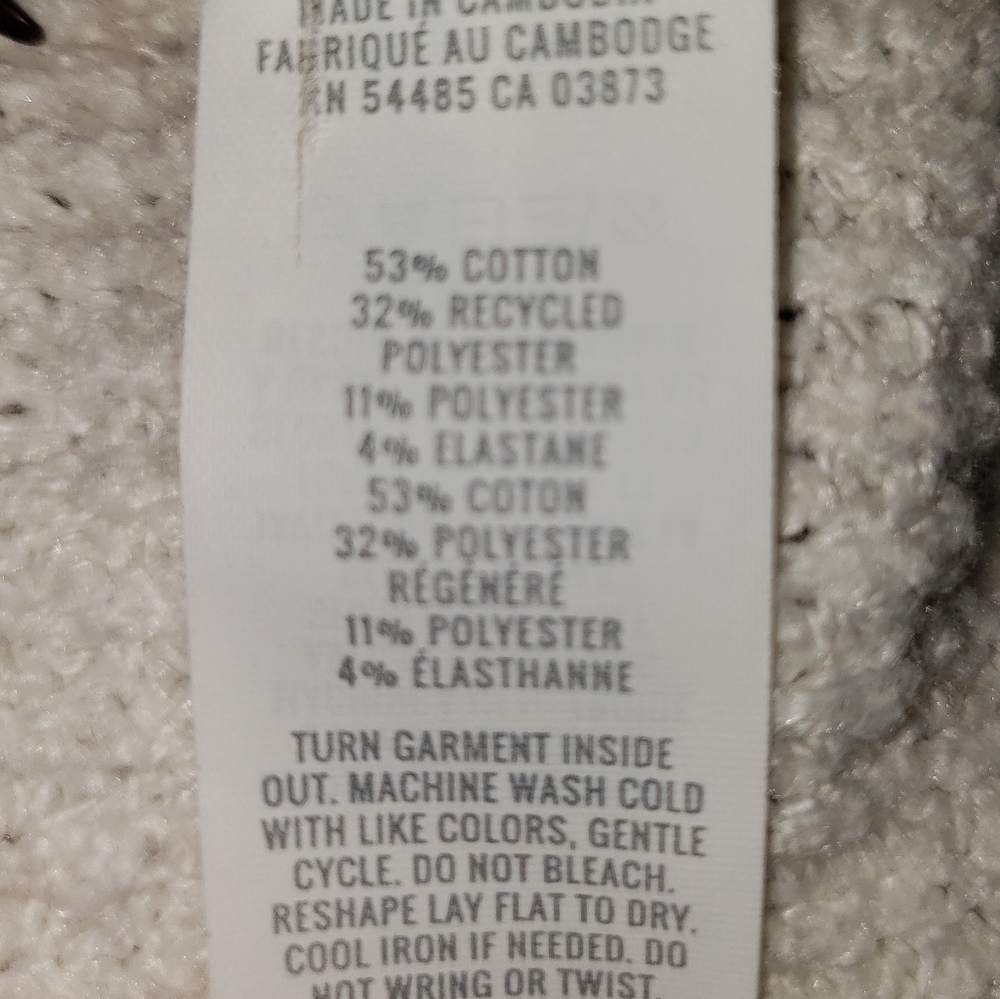 Aerie CozyUp Waffle Button Sweater XL - Picture 6 of 7